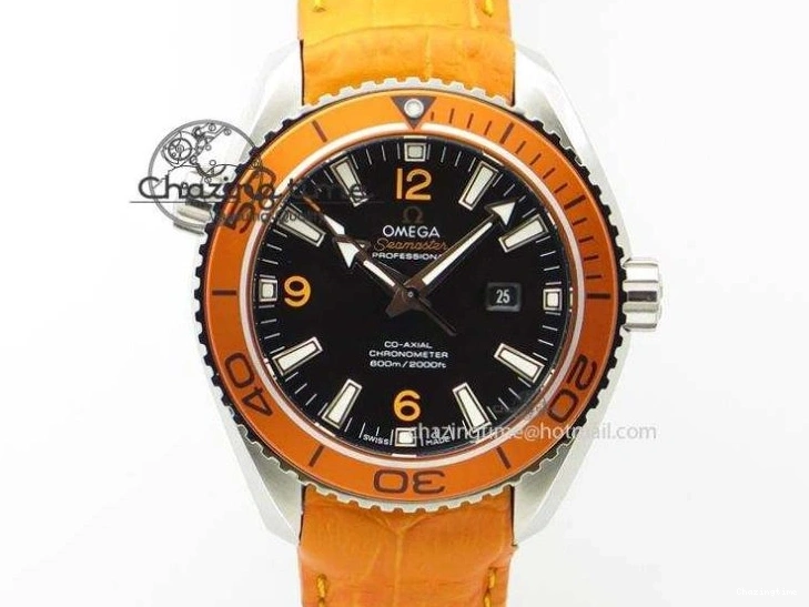 0325 De Ville Chronograph SS OMF 1:1 Best Edition White Dial On Brown Leather strap A Versatile 8111